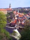 esk Krumlov, hrad nad Vltavou