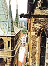 sv. Bartolomje, Detail ve a zvonice